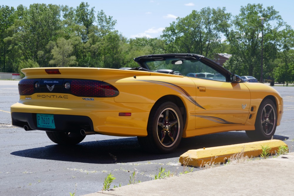 Used 2002 Pontiac Trans Am -WS6-COLLECTOR EDITION 6 SPEED CONVERTIBLE-LOW MILES | Mundelein, IL