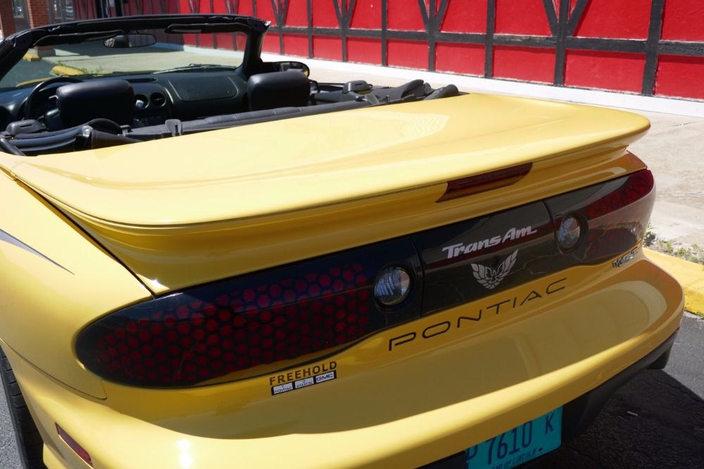 Used 2002 Pontiac Trans Am -WS6-COLLECTOR EDITION 6 SPEED CONVERTIBLE-LOW MILES | Mundelein, IL
