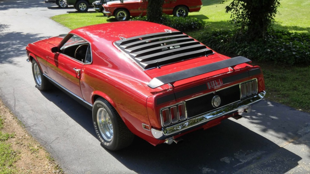 Dageraad Maxim Supersonische snelheid 1970 Ford Mustang -MACH 1-M CODE-TONS OF OPTIONS-RUST FREE FASTBACK-SEE  VIDEO Stock # 6385TN for sale near Mundelein, IL | IL Ford Dealer