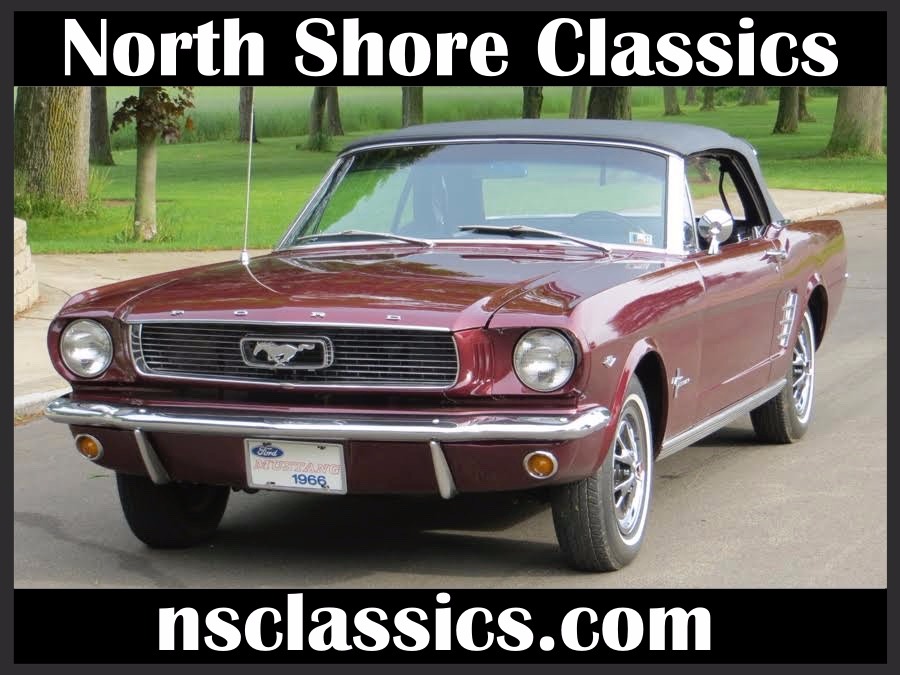 Used 1966 Ford Mustang -CONVERTIBLE- REAL 289 C-CODE V8-NUMBERS MATCHING SURVIVOR- | Mundelein, IL
