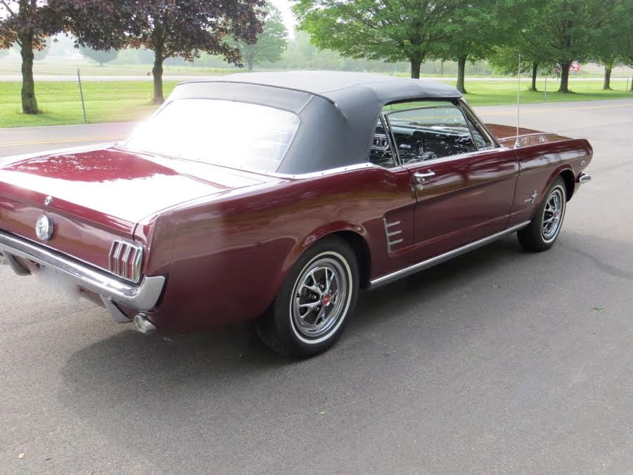 Used 1966 Ford Mustang -CONVERTIBLE- REAL 289 C-CODE V8-NUMBERS MATCHING SURVIVOR- | Mundelein, IL