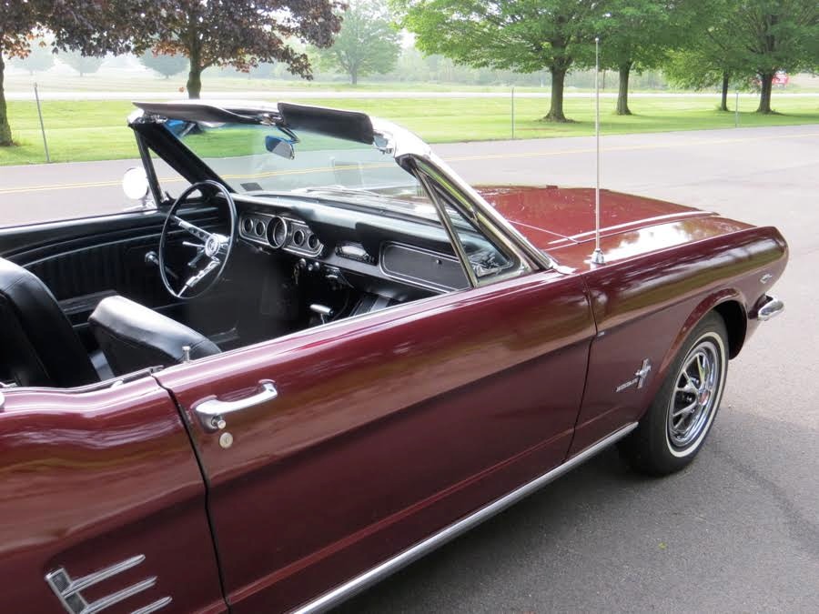 Used 1966 Ford Mustang -CONVERTIBLE- REAL 289 C-CODE V8-NUMBERS MATCHING SURVIVOR- | Mundelein, IL