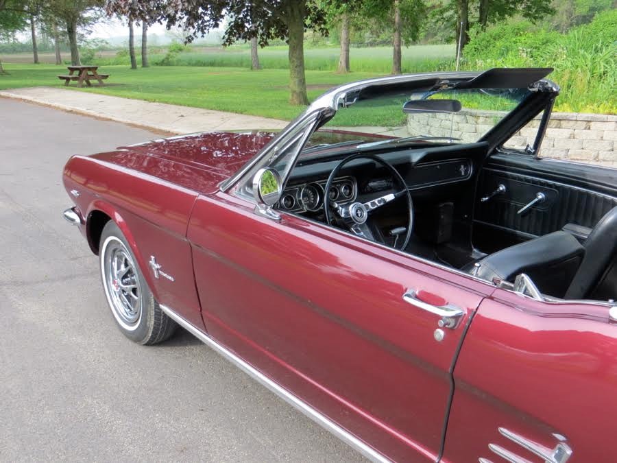 Used 1966 Ford Mustang -CONVERTIBLE- REAL 289 C-CODE V8-NUMBERS MATCHING SURVIVOR- | Mundelein, IL