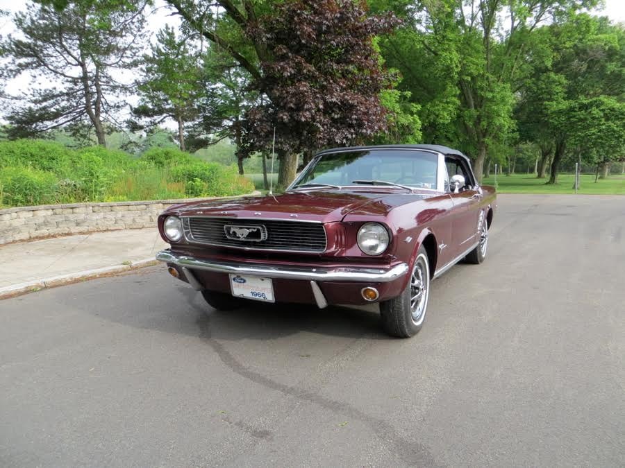 Used 1966 Ford Mustang -CONVERTIBLE- REAL 289 C-CODE V8-NUMBERS MATCHING SURVIVOR- | Mundelein, IL