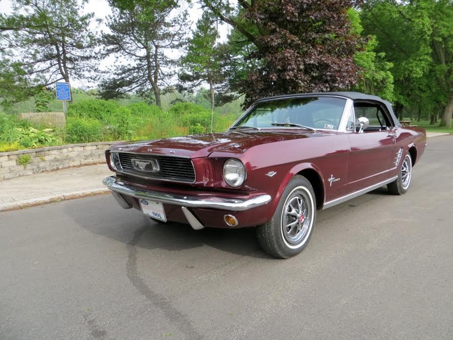 Used 1966 Ford Mustang -CONVERTIBLE- REAL 289 C-CODE V8-NUMBERS MATCHING SURVIVOR- | Mundelein, IL