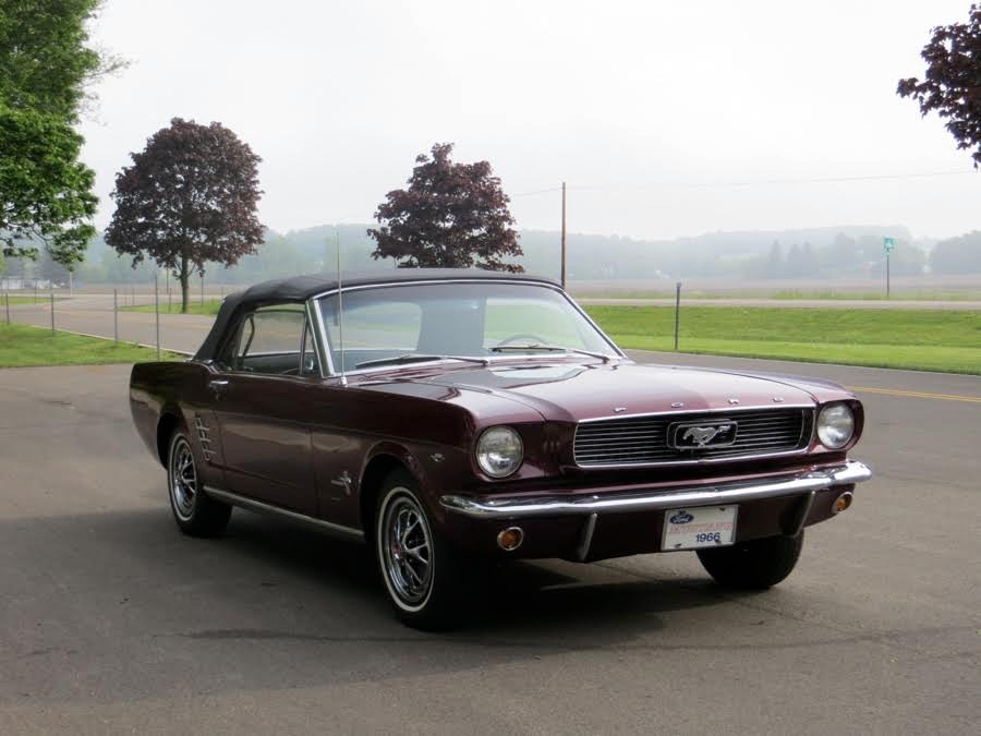Used 1966 Ford Mustang -CONVERTIBLE- REAL 289 C-CODE V8-NUMBERS MATCHING SURVIVOR- | Mundelein, IL