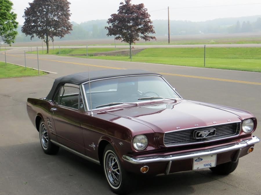 Used 1966 Ford Mustang -CONVERTIBLE- REAL 289 C-CODE V8-NUMBERS MATCHING SURVIVOR- | Mundelein, IL