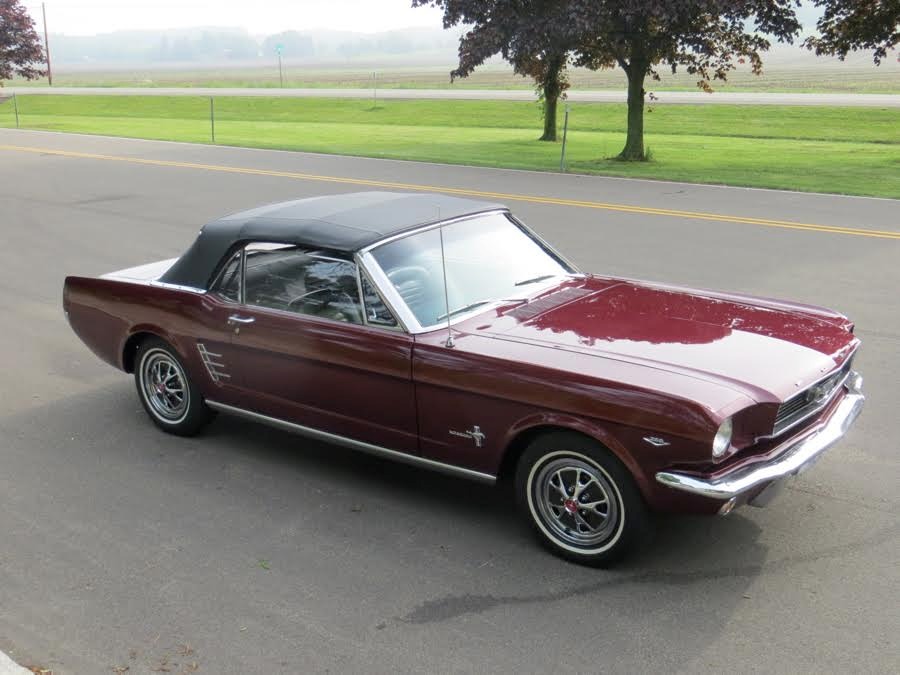 Used 1966 Ford Mustang -CONVERTIBLE- REAL 289 C-CODE V8-NUMBERS MATCHING SURVIVOR- | Mundelein, IL
