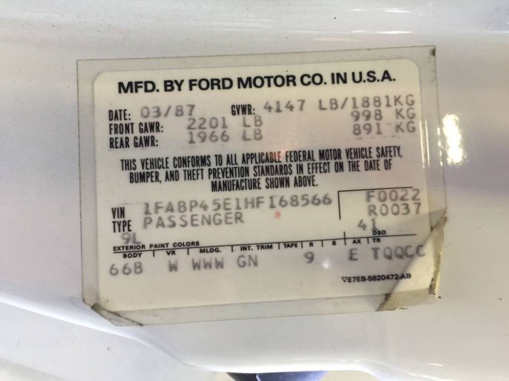 Used 1987 Ford Mustang -GT 5.0 Convertible- Only 18k Original Miles-MINT CONDITION- | Mundelein, IL