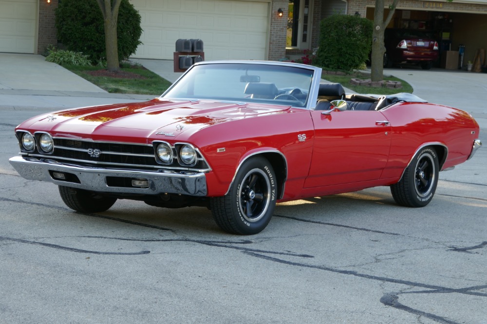 Used 1969 Chevrolet Chevelle -BIG BLOCK ZZ454-4 SPEED CONVERTIBLE- SEE VIDEO | Mundelein, IL