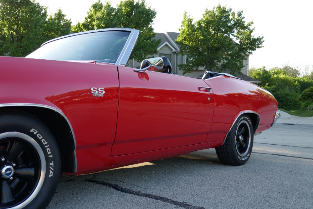 Used 1969 Chevrolet Chevelle -BIG BLOCK ZZ454-4 SPEED CONVERTIBLE- SEE VIDEO | Mundelein, IL