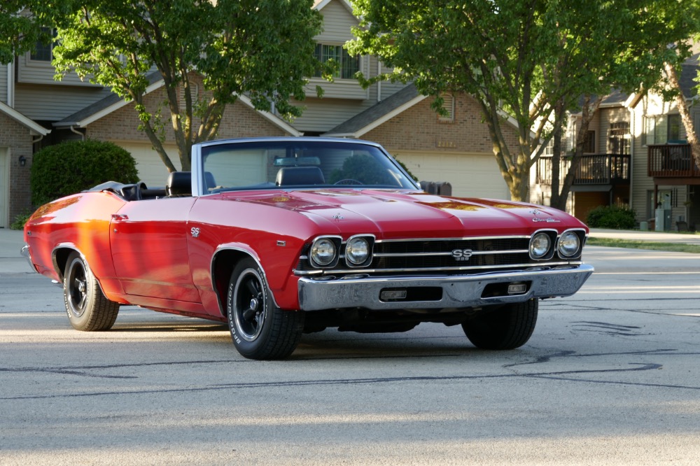 Used 1969 Chevrolet Chevelle -BIG BLOCK ZZ454-4 SPEED CONVERTIBLE- SEE VIDEO | Mundelein, IL