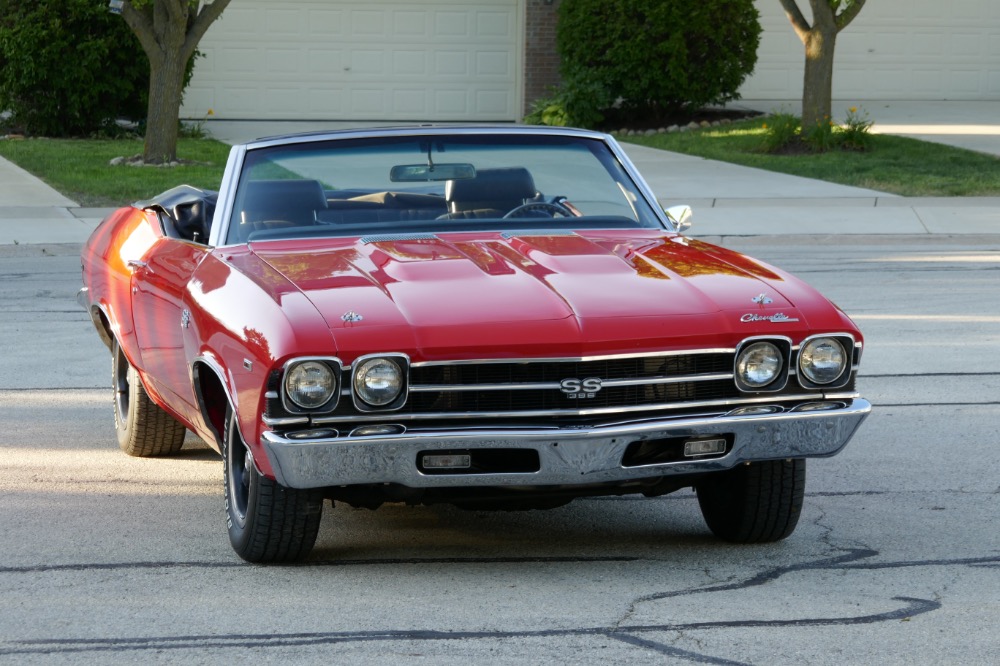 Used 1969 Chevrolet Chevelle -BIG BLOCK ZZ454-4 SPEED CONVERTIBLE- SEE VIDEO | Mundelein, IL