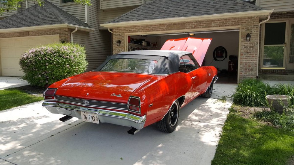 Used 1969 Chevrolet Chevelle -BIG BLOCK ZZ454-4 SPEED CONVERTIBLE- SEE VIDEO | Mundelein, IL