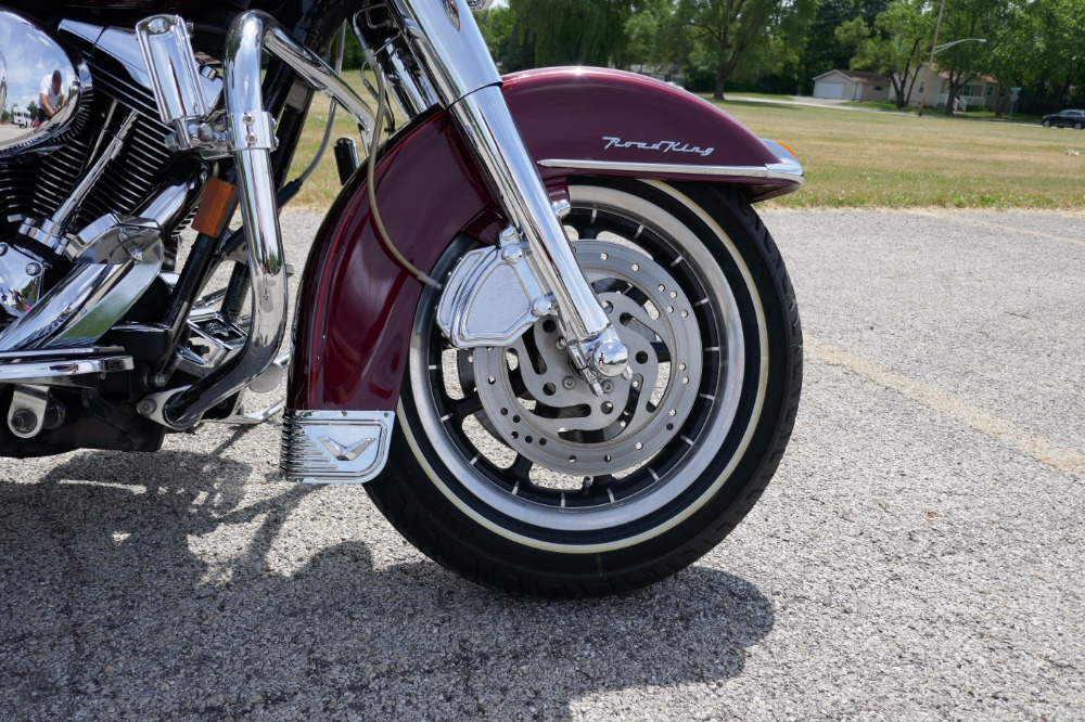 Used 2002 Harley Davidson RoadKing 1450 V2- CHROMED OUT BIKE- BAGGER STYLE SEAT-NEW LOWERED PRICE- SEE VIDEO | Mundelein, IL