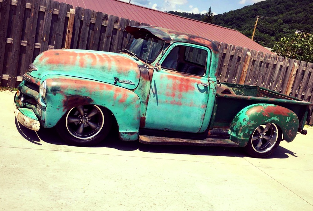 Used 1954 Chevrolet 3100 -PATINA SHOP TRUCK ON S10 CHASSIS- SEE VIDEO | Mundelein, IL