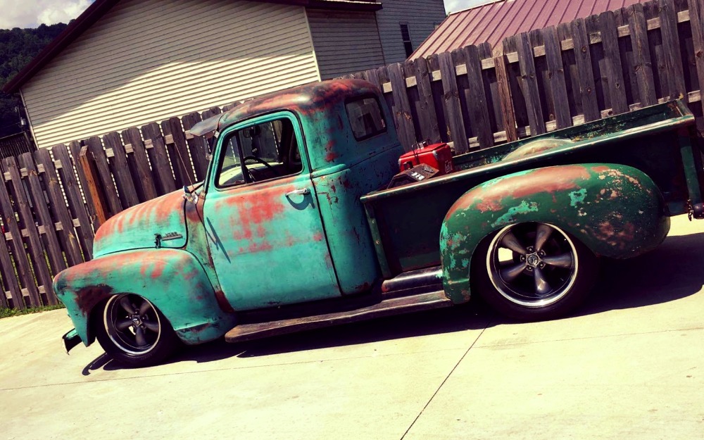 Used 1954 Chevrolet 3100 -PATINA SHOP TRUCK ON S10 CHASSIS- SEE VIDEO | Mundelein, IL