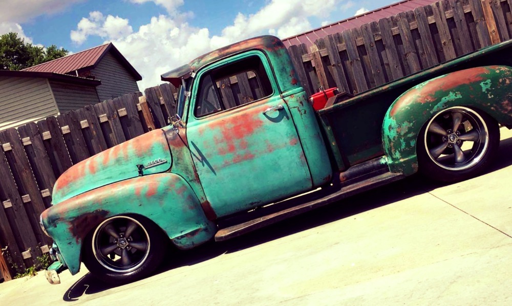 Used 1954 Chevrolet 3100 -PATINA SHOP TRUCK ON S10 CHASSIS- SEE VIDEO | Mundelein, IL