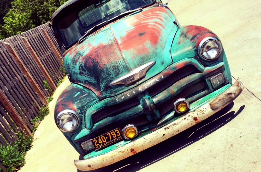Used 1954 Chevrolet 3100 -PATINA SHOP TRUCK ON S10 CHASSIS- SEE VIDEO | Mundelein, IL