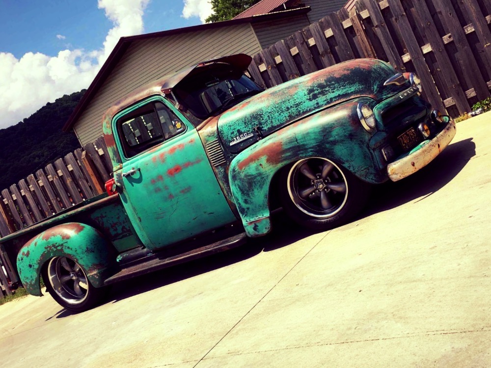 Used 1954 Chevrolet 3100 -PATINA SHOP TRUCK ON S10 CHASSIS- SEE VIDEO | Mundelein, IL