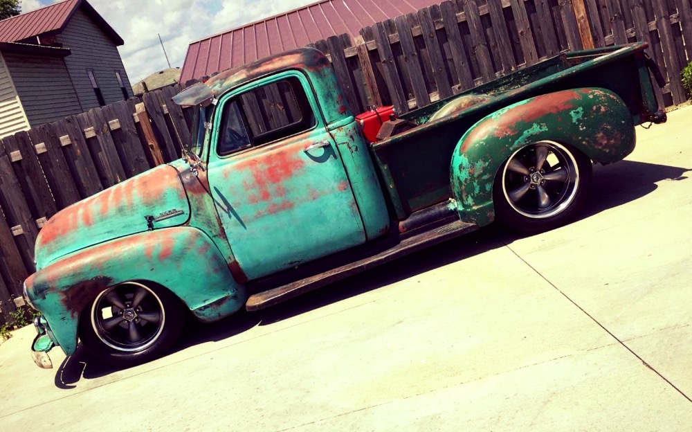 Used 1954 Chevrolet 3100 -PATINA SHOP TRUCK ON S10 CHASSIS- SEE VIDEO | Mundelein, IL