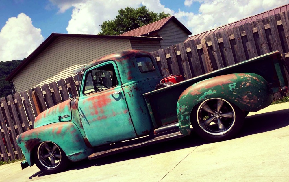 Used 1954 Chevrolet 3100 -PATINA SHOP TRUCK ON S10 CHASSIS- SEE VIDEO | Mundelein, IL