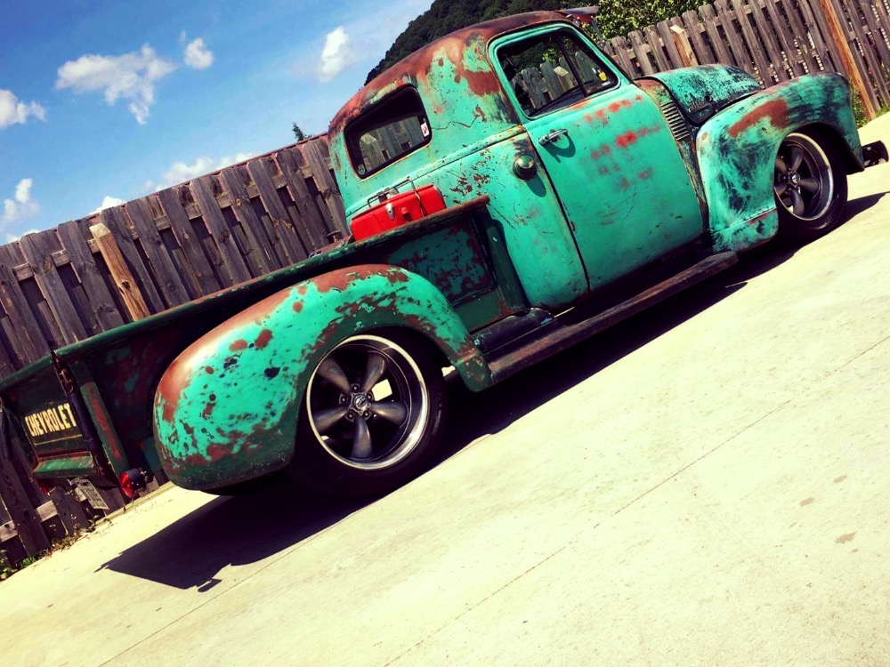 Used 1954 Chevrolet 3100 -PATINA SHOP TRUCK ON S10 CHASSIS- SEE VIDEO | Mundelein, IL