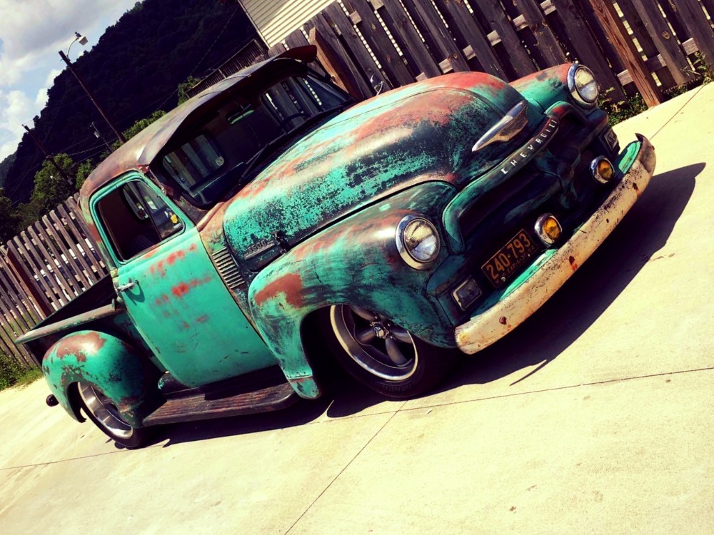 Used 1954 Chevrolet 3100 -PATINA SHOP TRUCK ON S10 CHASSIS- SEE VIDEO | Mundelein, IL