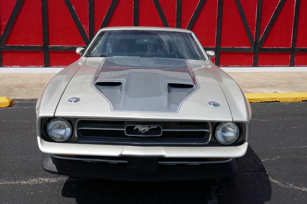 Used 1971 Ford Mustang -MACH 1- 351 CLEVELAND V8/AUTO-SILVER BULLIT-SEE VIDEO | Mundelein, IL