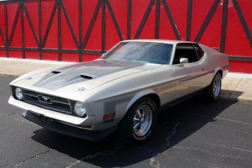 Used 1971 Ford Mustang -MACH 1- 351 CLEVELAND V8/AUTO-SILVER BULLIT-SEE VIDEO | Mundelein, IL