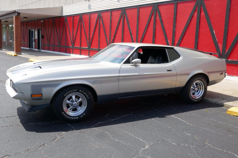 Used 1971 Ford Mustang -MACH 1- 351 CLEVELAND V8/AUTO-SILVER BULLIT-SEE VIDEO | Mundelein, IL