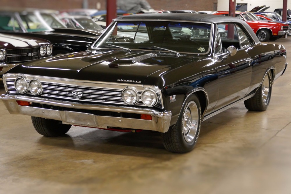Used 1967 Chevrolet Chevelle -SUPER SPORT- 396/5-SPEED-TRIPLE BLACK- SEE VIDEO | Mundelein, IL