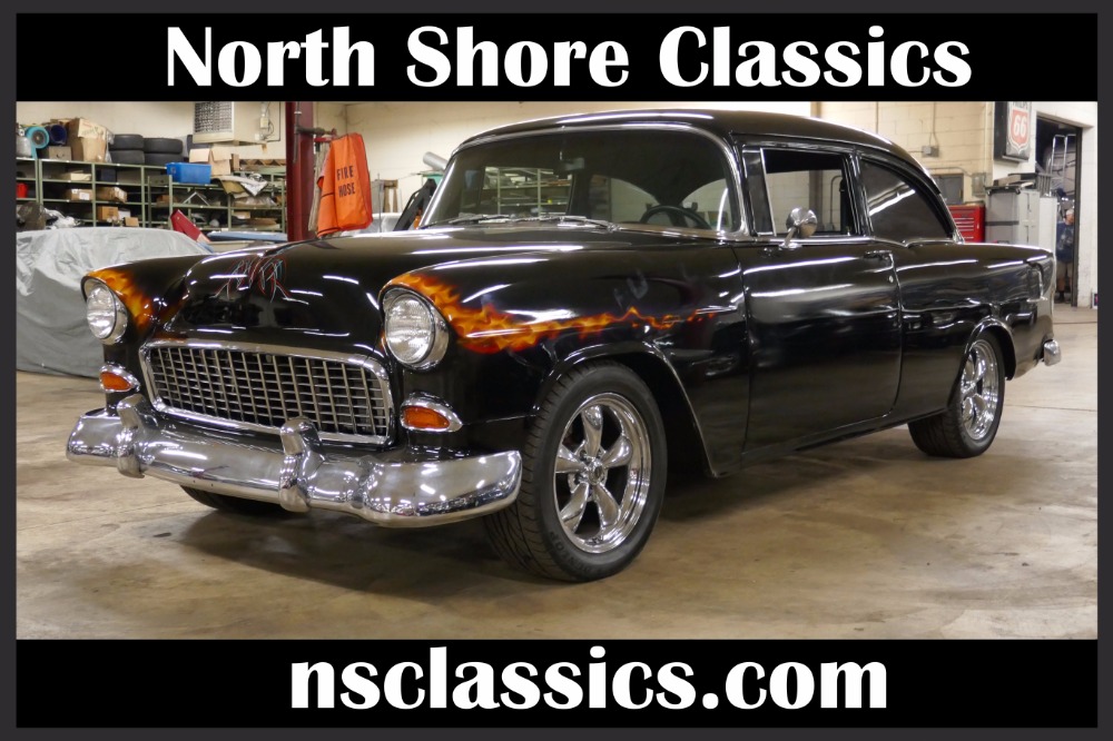 Used 1955 Chevrolet 210 -SEDAN-CUSTOM PAINT- TINTED WINDOWS- VINTAGE AIR- SEE VIDEO | Mundelein, IL