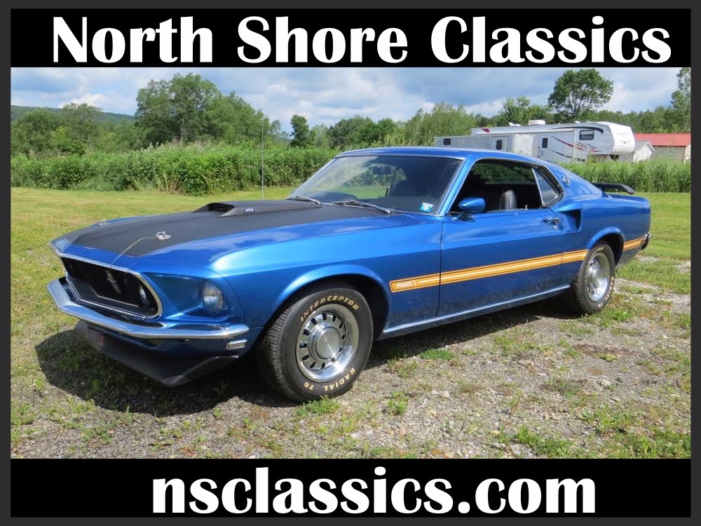 Used 1969 Ford Mustang -MACH 1 CLONE- 302 V8- SLICK CAR-NICE FASTBACK- | Mundelein, IL