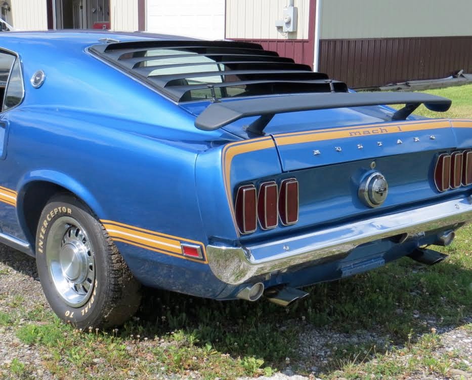 Used 1969 Ford Mustang -MACH 1 CLONE- 302 V8- SLICK CAR-NICE FASTBACK- | Mundelein, IL