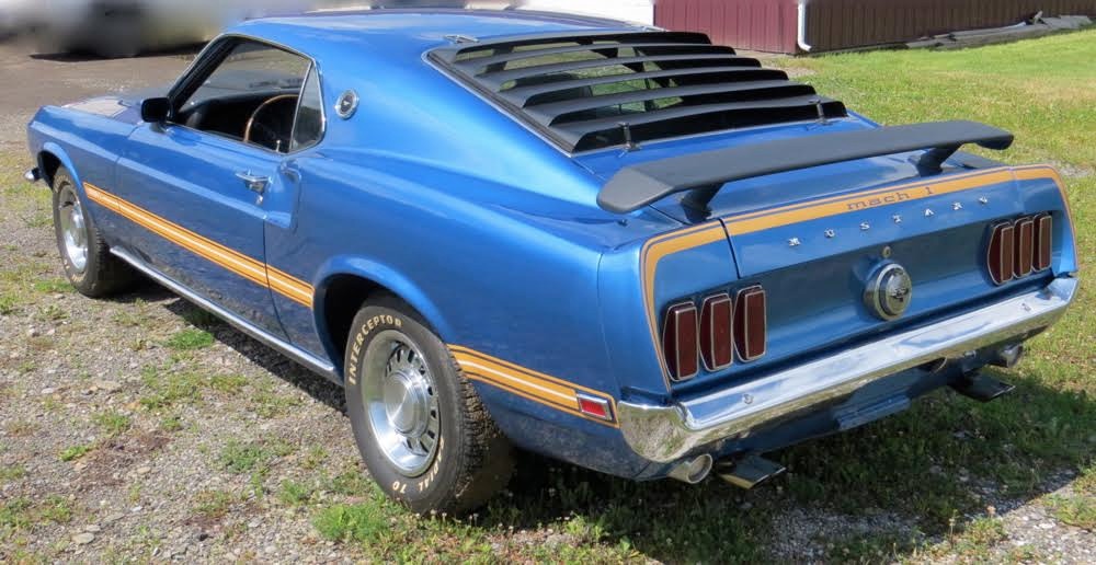 Used 1969 Ford Mustang -MACH 1 CLONE- 302 V8- SLICK CAR-NICE FASTBACK- | Mundelein, IL