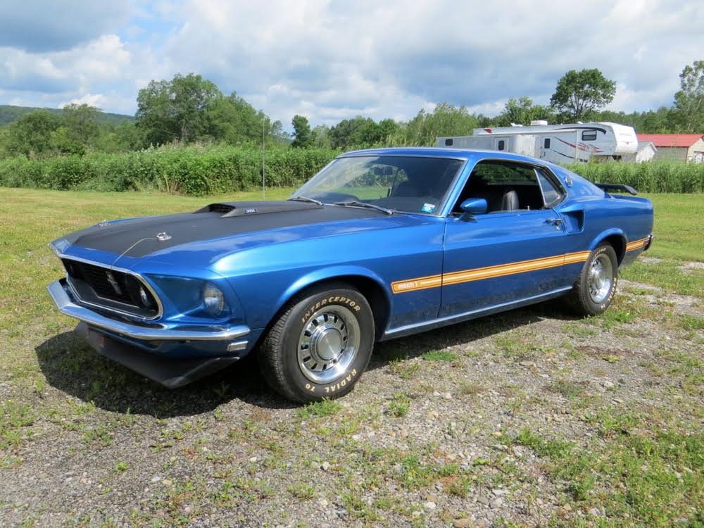 Used 1969 Ford Mustang -MACH 1 CLONE- 302 V8- SLICK CAR-NICE FASTBACK- | Mundelein, IL