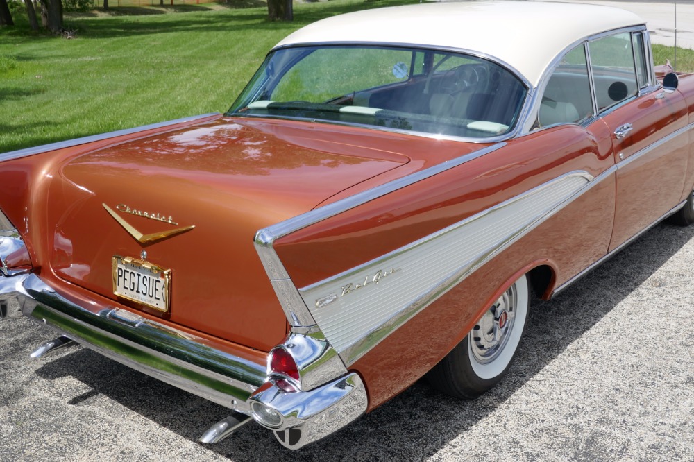 Used 1957 Chevrolet Bel Air -BEAUTIFUL SIERRA GOLD CLASSIC CRUISER- 283/2-SPEED AUTO-SEE VIDEO | Mundelein, IL