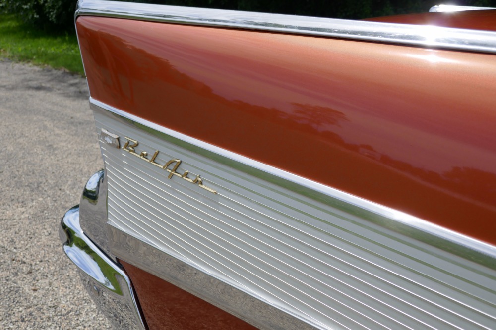 Used 1957 Chevrolet Bel Air -BEAUTIFUL SIERRA GOLD CLASSIC CRUISER- 283/2-SPEED AUTO-SEE VIDEO | Mundelein, IL