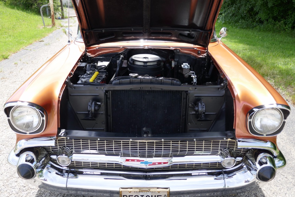 Used 1957 Chevrolet Bel Air -BEAUTIFUL SIERRA GOLD CLASSIC CRUISER- 283/2-SPEED AUTO-SEE VIDEO | Mundelein, IL