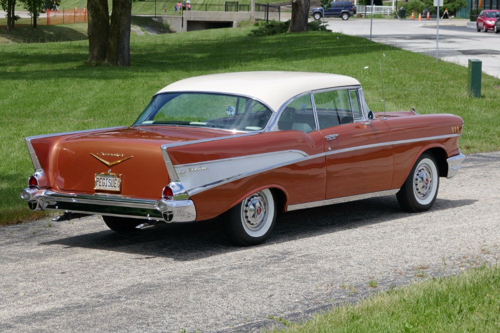 Used 1957 Chevrolet Bel Air -BEAUTIFUL SIERRA GOLD CLASSIC CRUISER- 283/2-SPEED AUTO-SEE VIDEO | Mundelein, IL