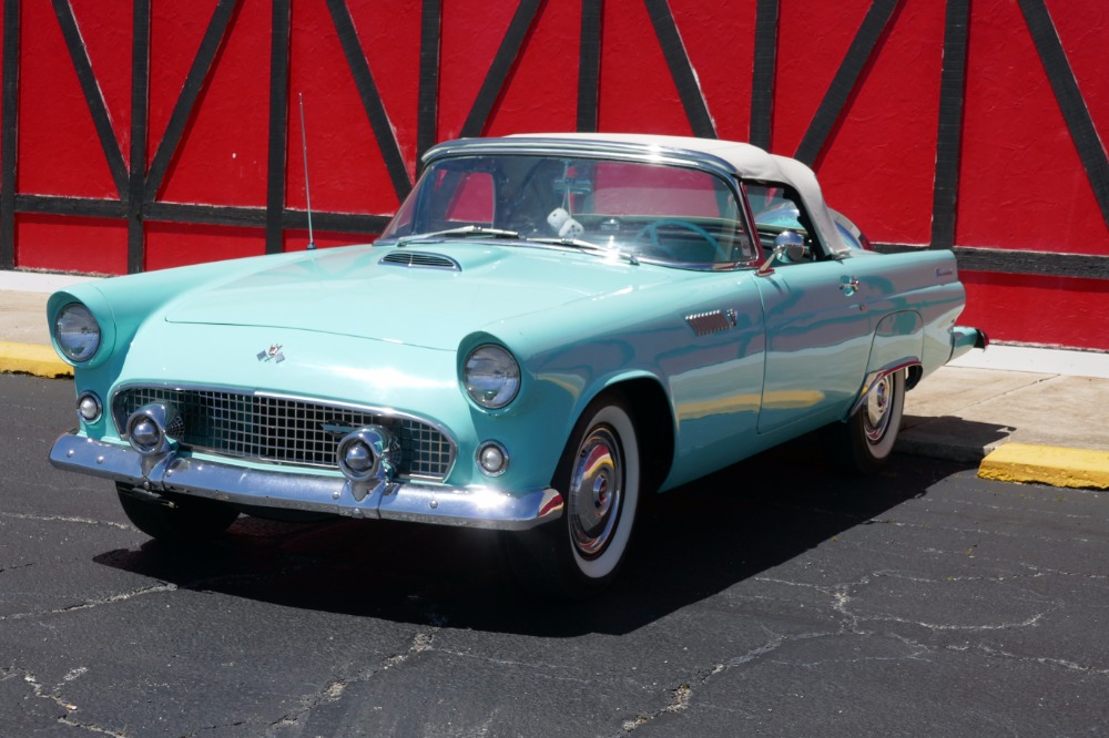 1955 Ford Thunderbird Convertible Clic Piece Of American 1955 Ford Thunderbird Convertible