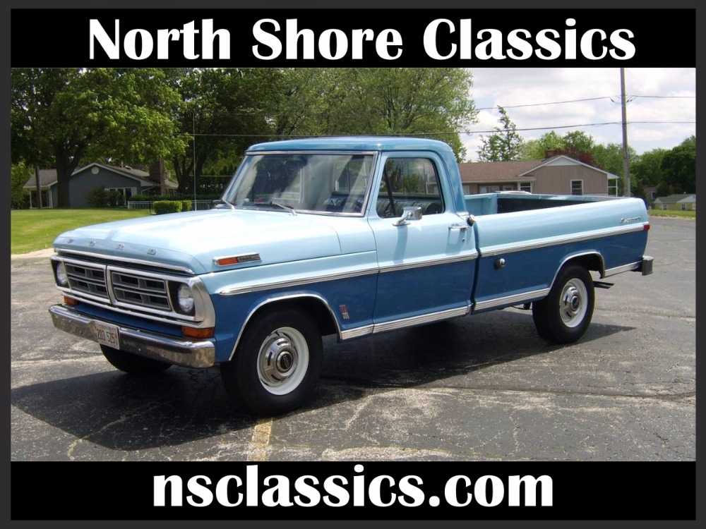 Used 1972 Ford F250 -SPORT CUSTOM PICKUP TRUCK- 3 TONE BLUE - | Mundelein, IL