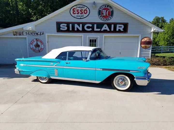 Used 1958 Chevrolet Impala -RESTORED CONVERTIBLE FROM NORTH CAROLINA- | Mundelein, IL