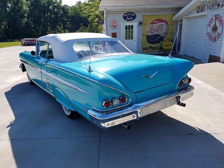 Used 1958 Chevrolet Impala -RESTORED CONVERTIBLE FROM NORTH CAROLINA- | Mundelein, IL