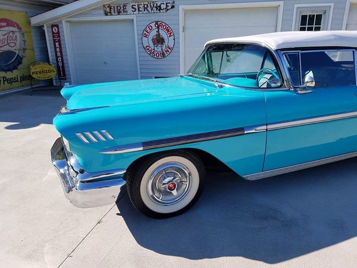Used 1958 Chevrolet Impala -RESTORED CONVERTIBLE FROM NORTH CAROLINA- | Mundelein, IL