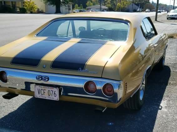 Used 1971 Chevrolet Chevelle -SS454 WITH 4 SPEED-ALL ORIGINAL-SUPER SPORT FROM ALABAMA- | Mundelein, IL