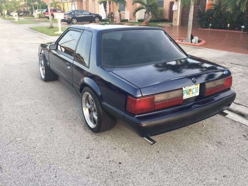 Used 1991 Ford Mustang -FOX BODY-NEW MIDNIGHT BLUE EXTERIOR- | Mundelein, IL