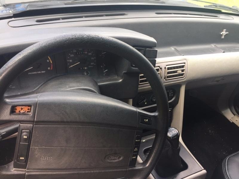 Used 1991 Ford Mustang -FOX BODY-NEW MIDNIGHT BLUE EXTERIOR- | Mundelein, IL