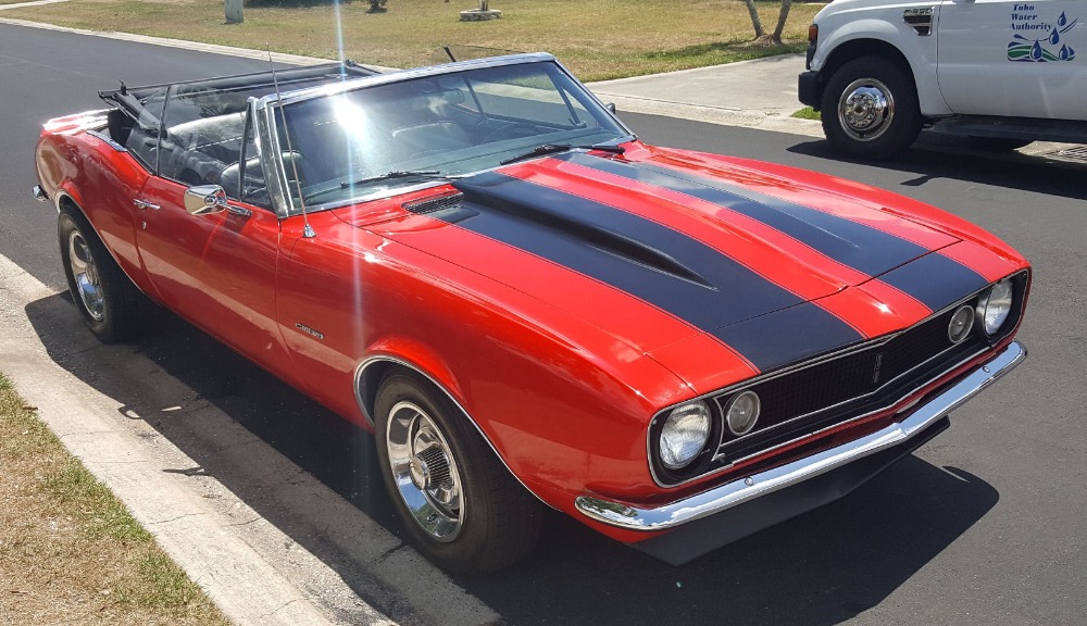 Used 1967 Chevrolet Camaro -SUMMER FUN CONVERTIBLE-NEWER PAINT-FROM FLORIDA- | Mundelein, IL